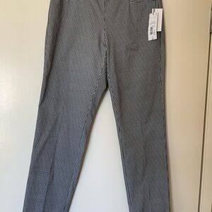 Liz Claiborne Black and White Checkered Pants